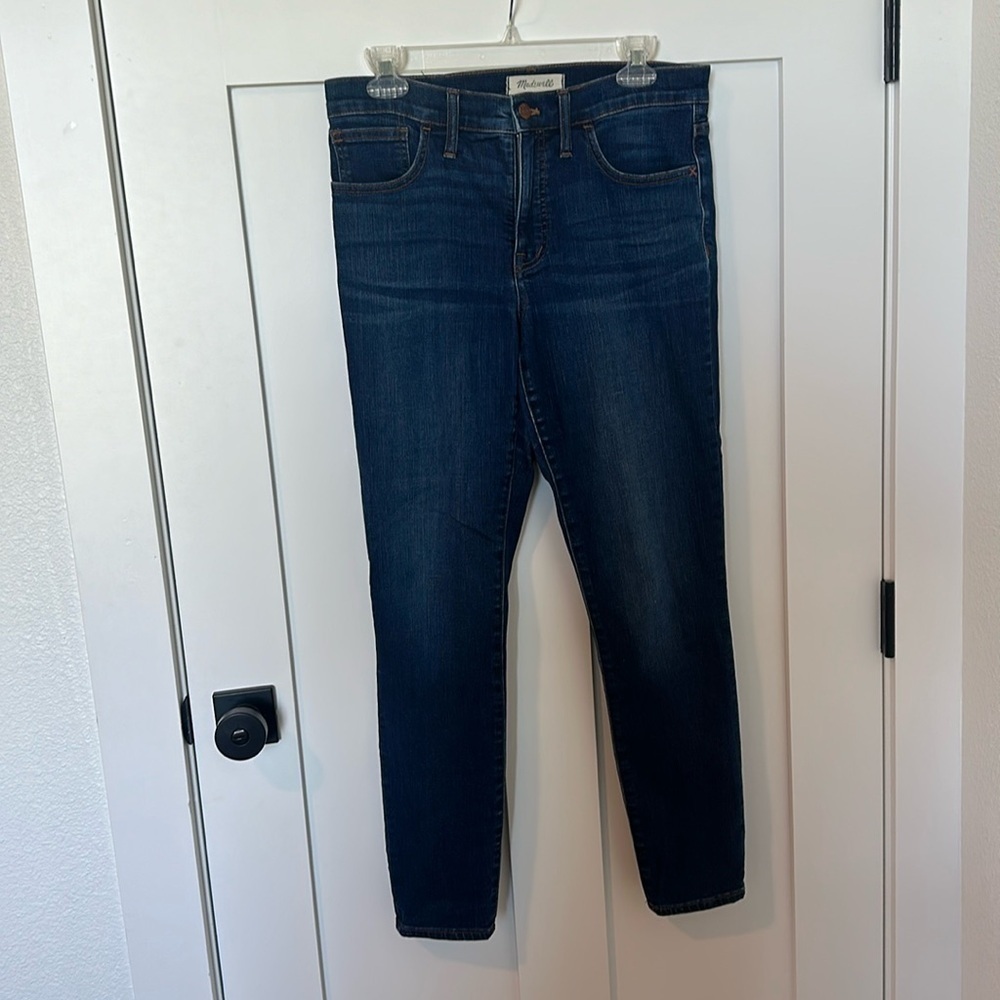 Madewell Women's 28 Roadtripper Skinny Jeans Medium Wash Stretch Denim Classic